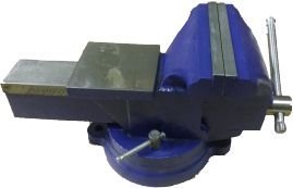 Morsa de bancada giratoria NR. 8 com abertura de 203mm e largura dos mordentes de 203mm