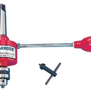 Cabeçote de rosquear de 3 - 8mm, c/ haste CM-2 - com mandril de 0 - 6,5mm