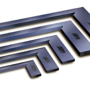 Esquadro de aço temperado com fio de luz de 70 x 8 x 100mm modelo H304