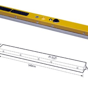 Desmagnetizador com dimensões de 345 x 35 x 25mm(h) (VDM-50)