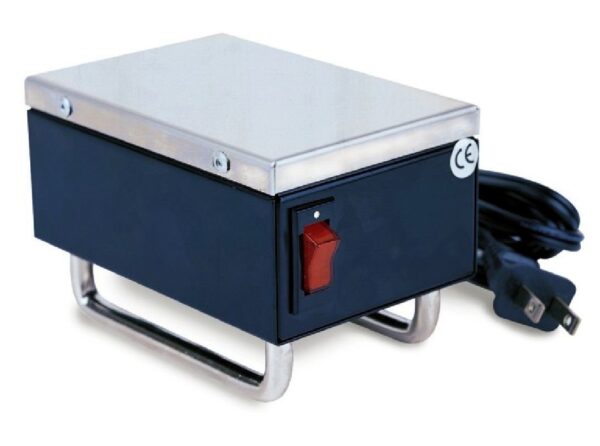 Mini desmagnetizador com superfície de 123 x 83 x 83mm modelo HD123