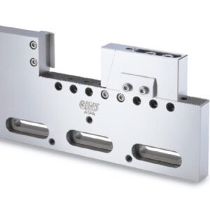 Morsa de precisão em aço inox para eletroerosão com abertura de 100mm