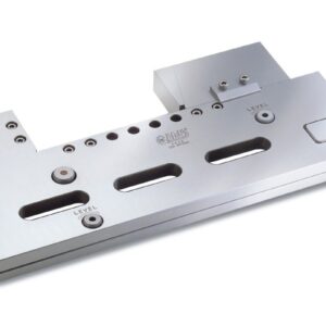 Morsa de precisão em aço inox para eletroerosão com abertura de 160mm
