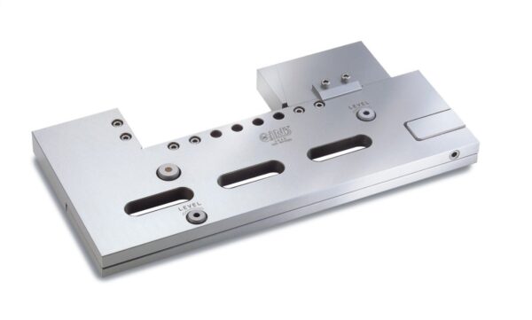 Morsa de precisão em aço inox para eletroerosão com abertura de 160mm