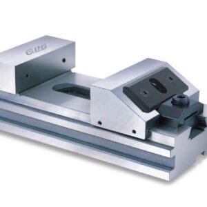 Morsa de precisão retificada c/ abertura de 125mm e larg. mordentes de 96mm
