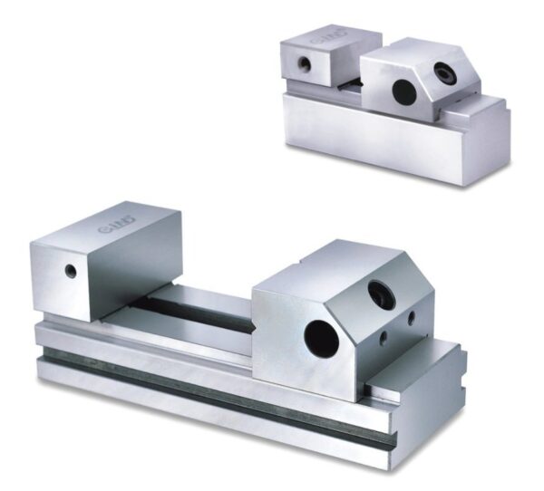 Morsa de precisão retificada c/ abertura de   45mm e larg. mordentes de 36mm