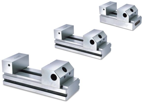 Morsa de precisão retificada c/ abertura de   80mm e larg. mordentes de 70mm (VSV-25)