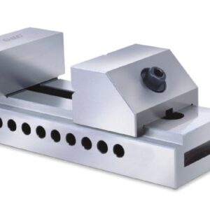Morsa de precisão retificada c/ abertura de 130mm e larg. mordentes de 100mm