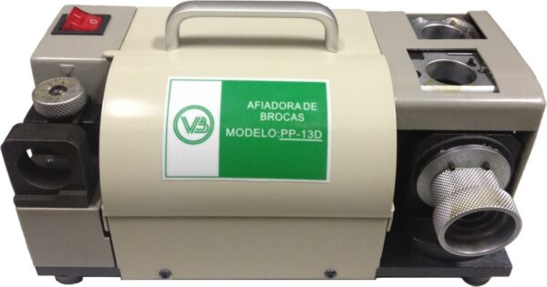 Afiadora de brocas com capacidade de 3 - 13mm, utiliza pinça ER-20 para 220V monofasico