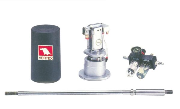 Dispositivo pneumático p/ fixação do varão porta-pinças p/ cone R8