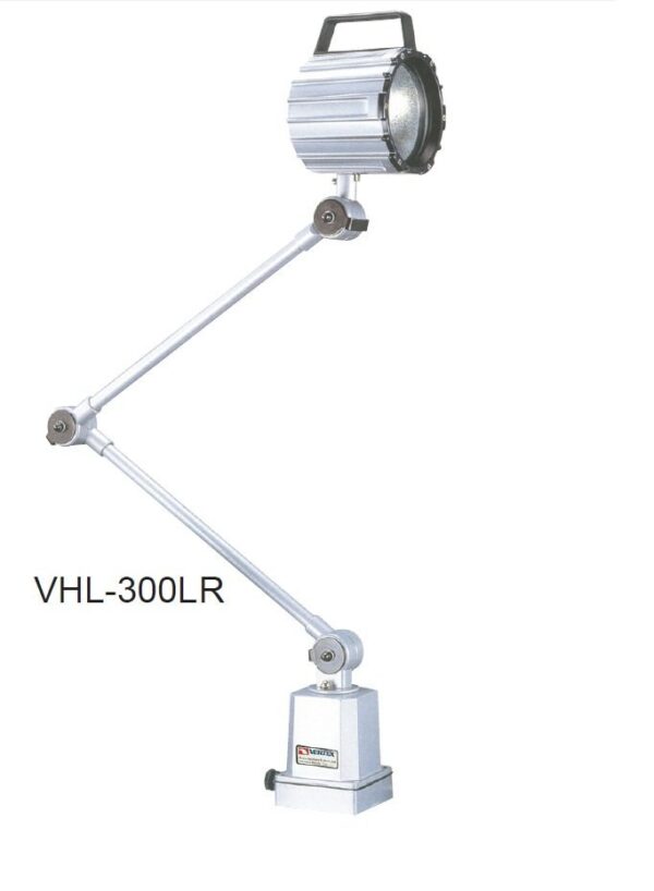Luminária blindada c/ lâmpada halógena e articulação c/ haste 400 x 400mm p/ 220V