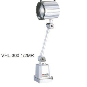 Luminária blindada c/ lâmpada halógena e articulação c/ haste 200mm p/ 220V