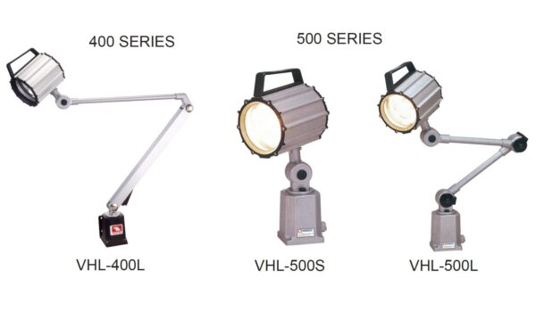 Luminária blindada com lâmpada halógena c/ haste 220 x 220mm p/ 220V