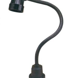 Luminária com lâmpada halógena p/ 220V c/ transformador e base magnetica