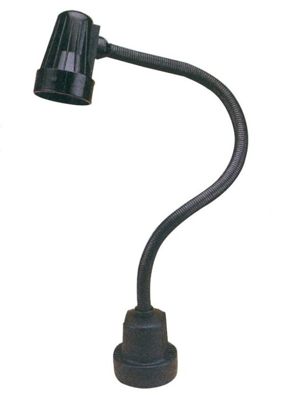 Luminária com lâmpada halógena p/ 220V c/ transformador e base magnetica
