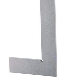 Esquadro com base de aço temperado de 100 x 6 x 152mm(h)