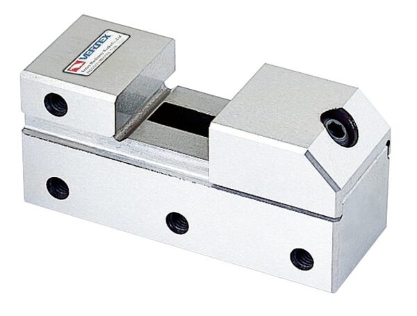 Mini Morsa de precisão em aço inox c/abert. de 20mm e larg.mord. de 25mm (VL10)