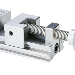 Morsa de precisão em aço inox c/abertura de  75mm e larg.mordentes de 64mm