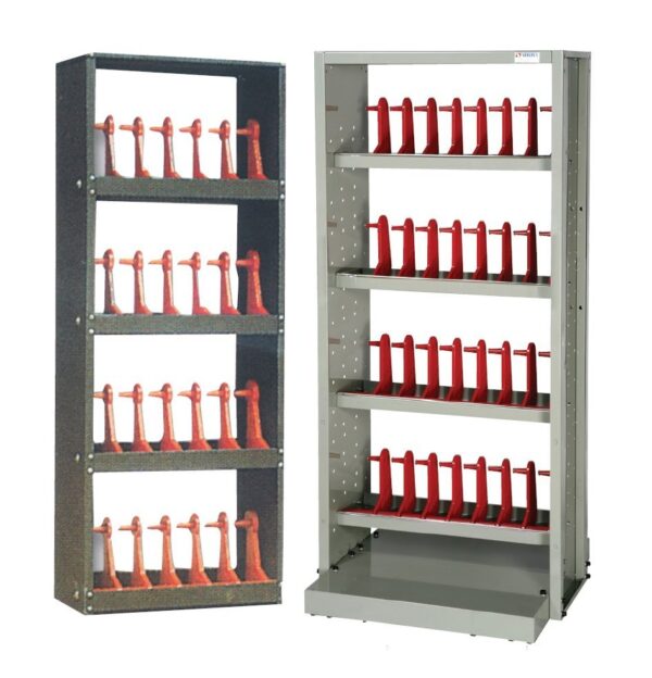Armário porta rebolos com diâmetro de até 230mm - 24 alojamentos