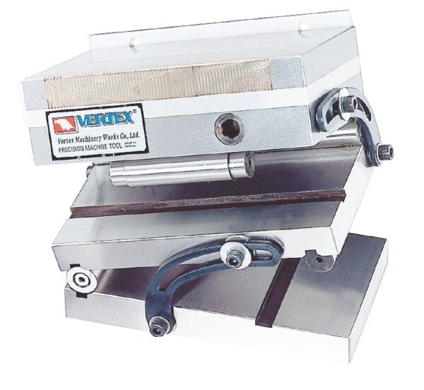 Mesa de seno equipa. c/ pl. mag. dupla c/ passo polar fino de 175 x 100mm de 0 - 60º (CSP-47S)