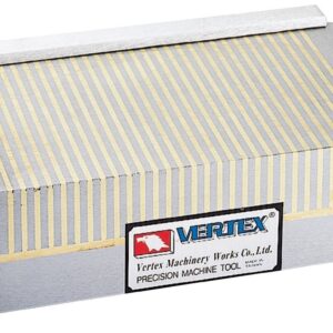 Mesa magnética c/ alta força de atração de 100 x 100 x 50mm(h) - passo (2+3mm)