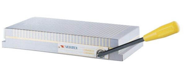 Mesa magnética permanente de 500x250x50mm(h) - passo (2+6mm) - 650 gauss
