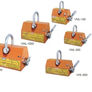 Bloco magnético para levantar peças, capacidade 1.000kgf.