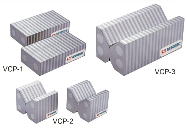 Transpassador magnético em "V" de 1.7/8" x 4.3/8" x 2.3/8"(h)