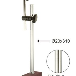 Base magnética de 115 x 50 x 55mm(h) - força de 130Kgf.