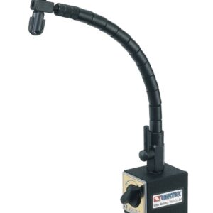 Base magnética c/ braço flexivel de 55 x 50 x 62mm(h) - força de 75Kgf.