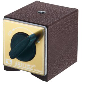 Base magnética simples de 62 x 50 x 55mm(h) - força de 75Kgf.