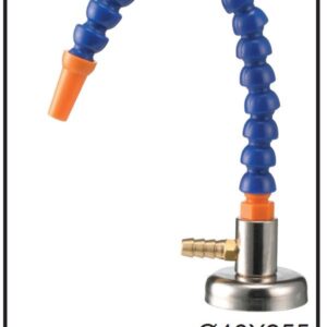 Base magnética c/ 1 bico de refrigeração metálico - força de 8Kgf.
