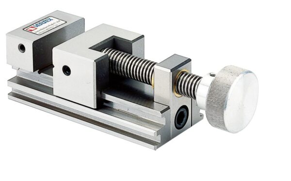Morsa de precisão retificada c/ abertura de 80mm e larg. mordentes de 70mm
