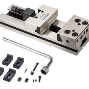 Morsa modular Hidraulica fixa de precisão c/abertura de 300mm e larg.mordentes de 150mm