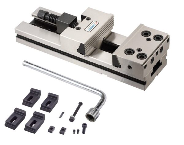 Morsa modular Hidraulica fixa de precisão c/abertura de 300mm e larg.mordentes de 150mm