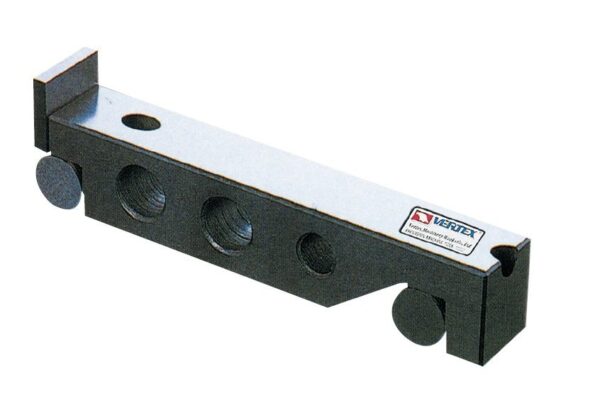 Barra de seno de 6.3/8" x 2" x 1.1/4"(h) com furos de Ø 3/4"