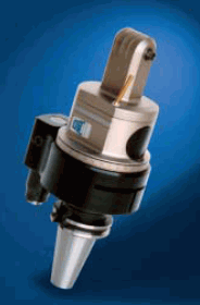 Cabeçote angular fixo a 90º mod. TA06P.ER p/ trabalhar c/ pinças ER-11 com haste HSK-A100-DIN-69893