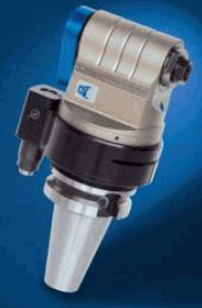 Cabeçote angular a 90º mod. TA16PD p/trabalhar c/pinças ER-25 c/refr. interna c/haste BT-40 MAS-403