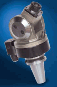 Cabeçote angular regulavel de 0 - 90º mod. TAV-20P p/trabalhar c/pinças ER-32 c/haste BT-50