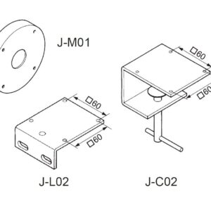 Base magnética para luminárias VHL-20