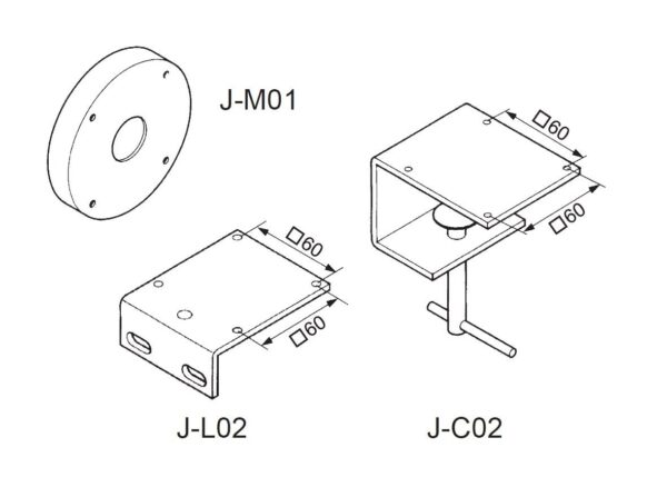 Base magnética para luminárias VHL-20